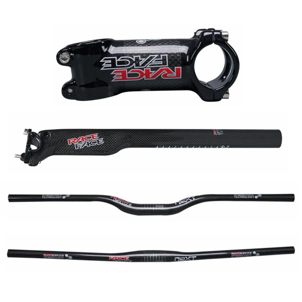 Race Face Next Glossy 3K Carbon Fiber Bicycle Bike MTB Bars Sets Parts Horizontal or One-shaped Handlebar Stem Seatpost
Race Face Next Glossy 3K Carbon Fiber Bicycle Bike MTB Bars Sets Parts Horizontal or One-shaped Handlebar Stem Seatpost