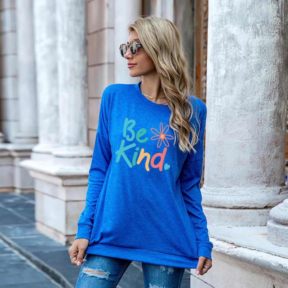 JFUNCY Long Sleeve T Shirt Women's Autumn Pullover T-shirt Lady Loose Tee Shirts Female Tops Plus Size Woman Casual T Shirt
JFUNCY Long Sleeve T Shirt Women's Autumn Pullover T-shirt Lady Loose Tee Shirts Female Tops Plus Size Woman Casual T Shirt