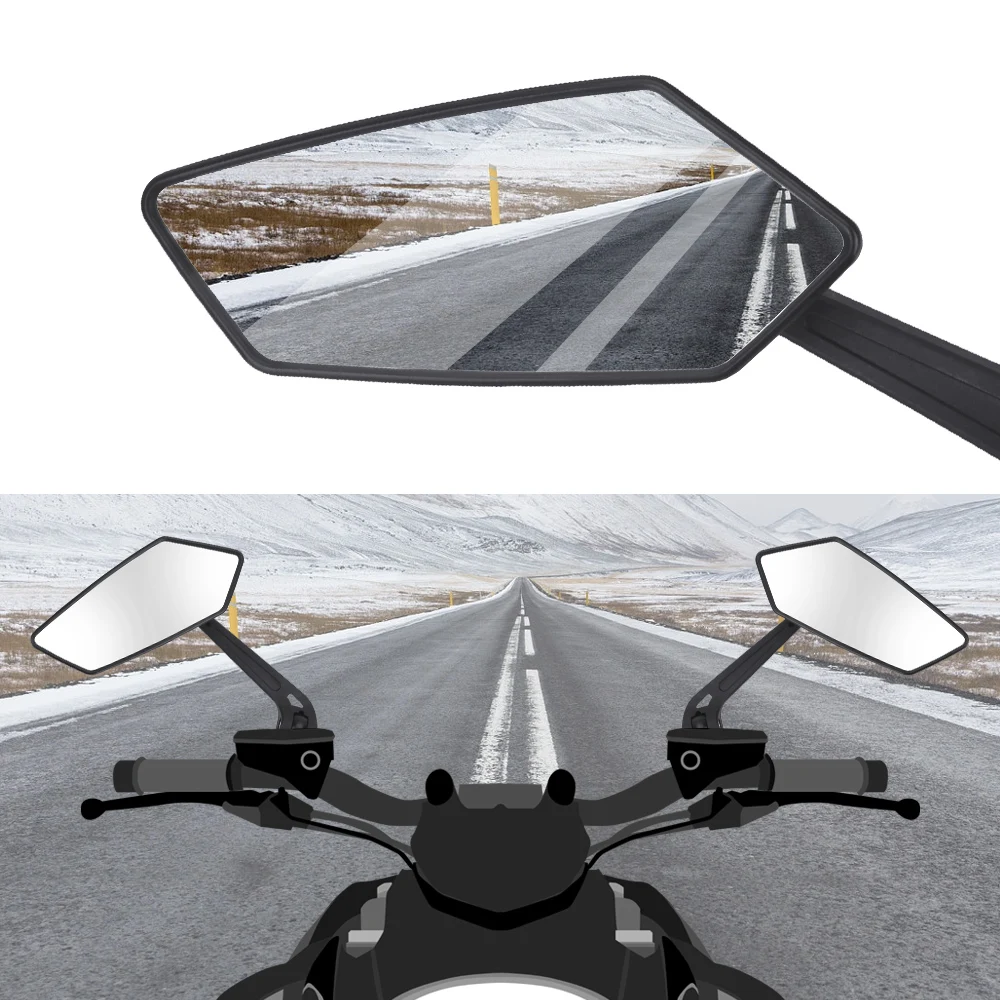Боковые зеркала для Кафе Racer аксессуары для мотоциклов мотоциклетные зеркала заднего вида Универсальное черное
Боковые зеркала для Кафе Racer аксессуары для мотоциклов мотоциклетные зеркала заднего вида Универсальное черное