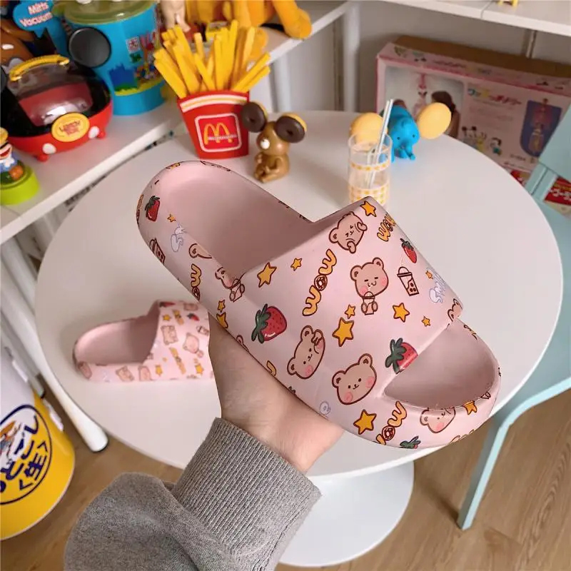 Fashion ladies summer new style beach sandals thick-soled cartoon pattern non-slip slippers women shoes shower shoes
Fashion ladies summer new style beach sandals thick-soled cartoon pattern non-slip slippers women shoes shower shoes