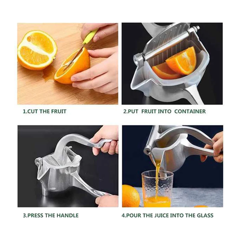 Manual Juice Squeezer Lemon Squeezer Hand Juicer Pomegranate Orange Sugar Cane Juice Kitchen Fruit Tools
Manual Juice Squeezer Lemon Squeezer Hand Juicer Pomegranate Orange Sugar Cane Juice Kitchen Fruit Tools