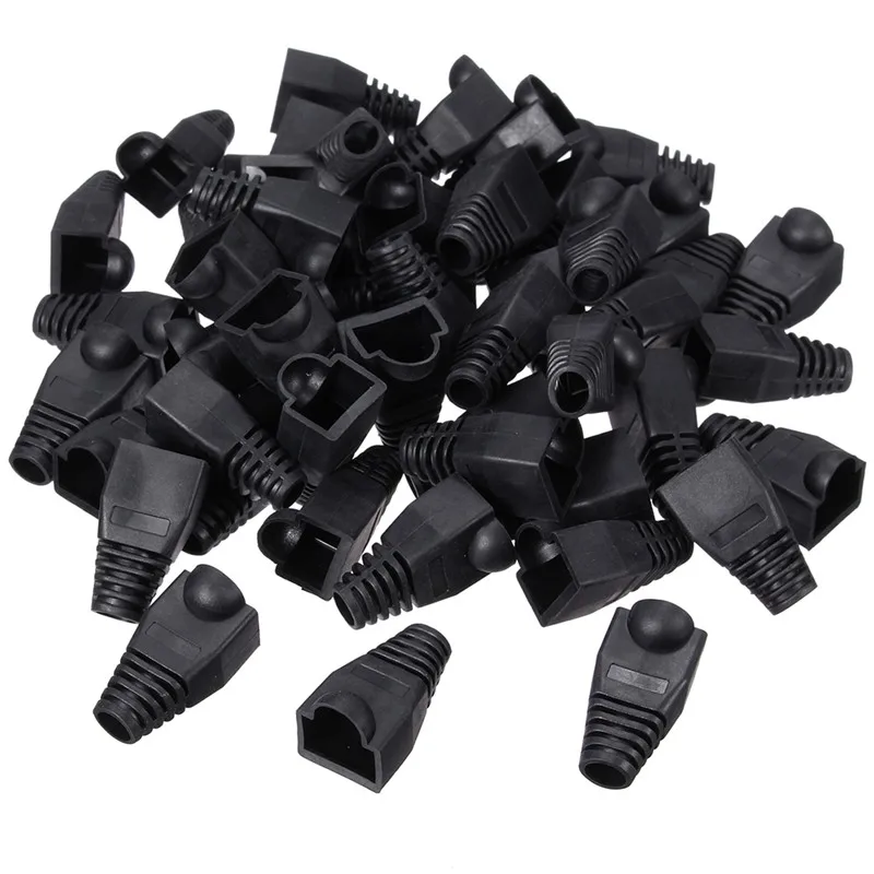 50x Plastic Boot Cap Plug Head for RJ45 Cat5/6 Cable Modular Connector Network
50x Plastic Boot Cap Plug Head for RJ45 Cat5/6 Cable Modular Connector Network
