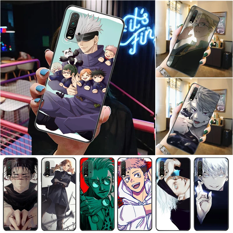 Jujutsu Kaisen Satoru Gojo Yuji Itadori Fushiguro Megumi Sukuna Phone Case For Xiaomi Redmi 9 9T 9A Pro Coque Cases Funda
Jujutsu Kaisen Satoru Gojo Yuji Itadori Fushiguro Megumi Sukuna Phone Case For Xiaomi Redmi 9 9T 9A Pro Coque Cases Funda