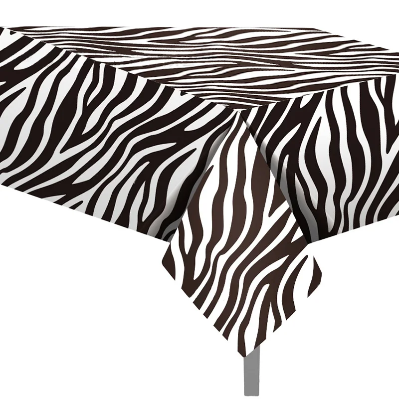 Modern Fashion Table Cloth Black And White Zebra Leopard Pattern Tablecloth Desk Personality Table Cloth Coffee Table Mat Cover
Modern Fashion Table Cloth Black And White Zebra Leopard Pattern Tablecloth Desk Personality Table Cloth Coffee Table Mat Cover