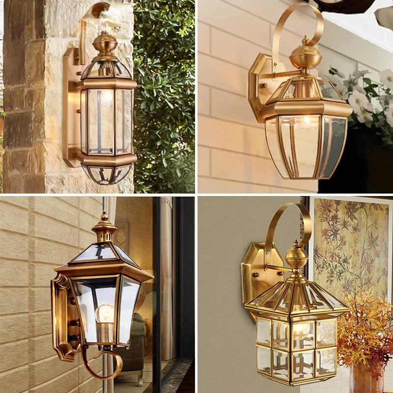 Modern Wall Lamp Light Outdoor Waterproof Wall Lamp Modern Brass Design Home Balcony Courtyard Corridor
Modern Wall Lamp Light Outdoor Waterproof Wall Lamp Modern Brass Design Home Balcony Courtyard Corridor