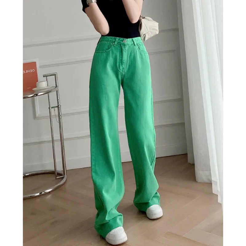 Women Pants 2021 Fashion Summer Pink Sweet Denim Jeans Trousers Classic Pop New High Waist Lady Wide Leg Pant Female Streetwear
Women Pants 2021 Fashion Summer Pink Sweet Denim Jeans Trousers Classic Pop New High Waist Lady Wide Leg Pant Female Streetwear