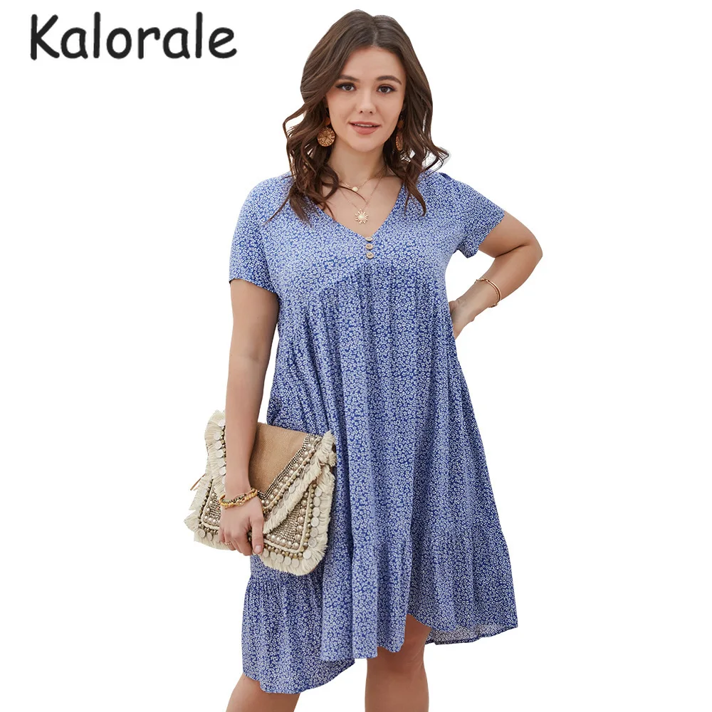 Plus Size Dress Women Summer Sexy V Neck Floral Printed Casual Loose Beach Dress Elegant Short Sleeve Female Clothes Big Size4XL
Plus Size Dress Women Summer Sexy V Neck Floral Printed Casual Loose Beach Dress Elegant Short Sleeve Female Clothes Big Size4XL