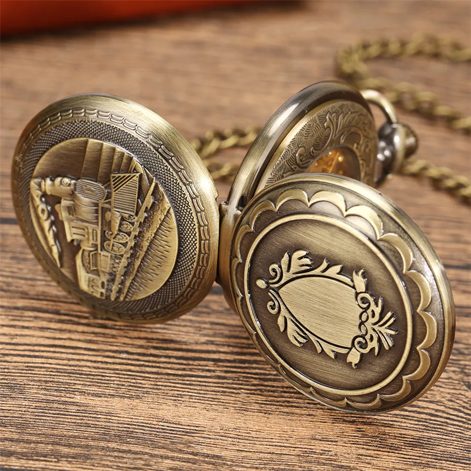 Steampunk Train Design Retro Mechanical Hand-wind Pocket Watch Double Hunter Pendant Manual Mechanism Antique Watches
Steampunk Train Design Retro Mechanical Hand-wind Pocket Watch Double Hunter Pendant Manual Mechanism Antique Watches