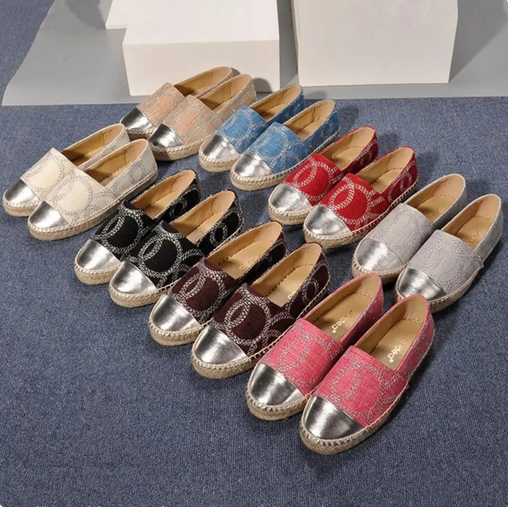 Classical Top Quality New Fashion Brand Design Canvas Woman Espadrilles Slip On Loafers Comfortable Flat Fisherman Shoes
Classical Top Quality New Fashion Brand Design Canvas Woman Espadrilles Slip On Loafers Comfortable Flat Fisherman Shoes