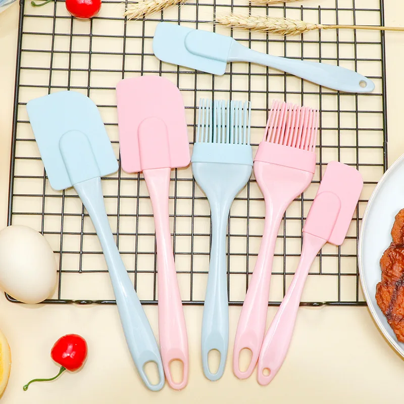 3Pcs Cream Scraper Silicone heat resistant Non-stick DIY Bread Butter Cake Spatula Stirring rod Oil brush Kitchen Baking Tools
3Pcs Cream Scraper Silicone heat resistant Non-stick DIY Bread Butter Cake Spatula Stirring rod Oil brush Kitchen Baking Tools
