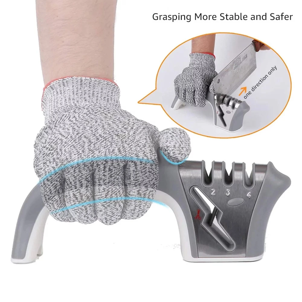 Knife Sharpener 4 Stage Professional Kitchen Sharpening Stone Tungsten Diamond Ceramic Whetstone Scissors Grinder Knives Tool
Knife Sharpener 4 Stage Professional Kitchen Sharpening Stone Tungsten Diamond Ceramic Whetstone Scissors Grinder Knives Tool