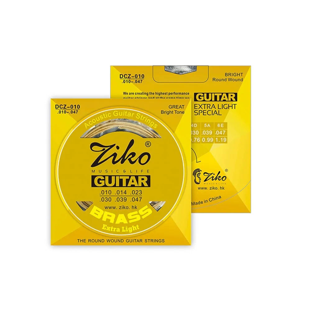 High Quality 6 Strings Leo Brass Acoustic Guitar Strings CZ 010/011/012 Standard For Universal Guitar Basses Parts Accessories
High Quality 6 Strings Leo Brass Acoustic Guitar Strings CZ 010/011/012 Standard For Universal Guitar Basses Parts Accessories