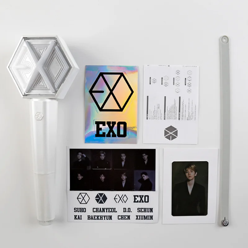 Kpop EXO Version 3 Light Stick Fanlight Concert Live Stage Performance Lamp Lightstick MD for EXO Fans Collection
Kpop EXO Version 3 Light Stick Fanlight Concert Live Stage Performance Lamp Lightstick MD for EXO Fans Collection