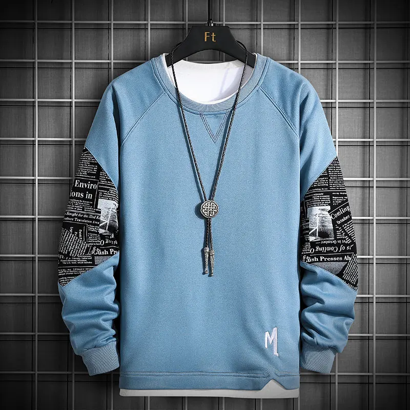 New Youthful Patchwork Hoodies Men Sweatshirt Male Harajuku Pullover Mens Casual Long Sleeve Crewneck Sweatshirts Hip Hop Tops
New Youthful Patchwork Hoodies Men Sweatshirt Male Harajuku Pullover Mens Casual Long Sleeve Crewneck Sweatshirts Hip Hop Tops