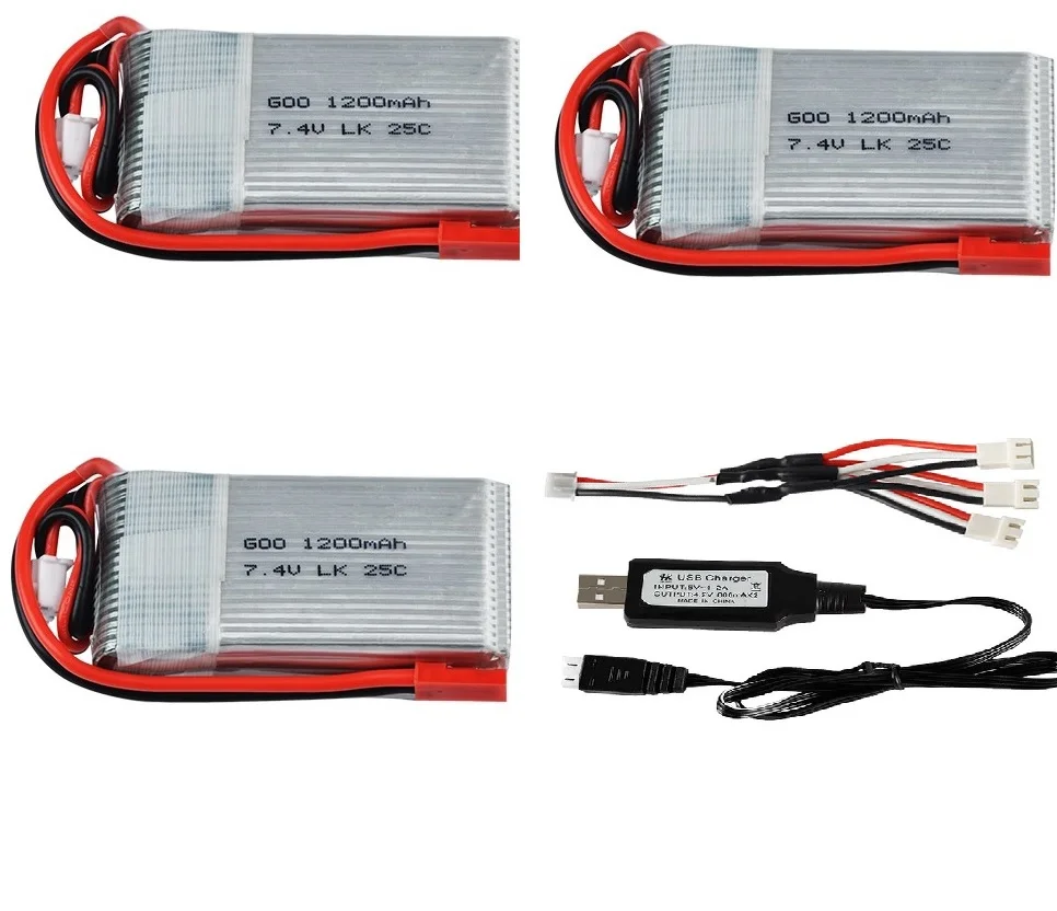 

Аккумулятор Lipo 7,4 в 1200 мАч для радиоуправляемого дрона MJX X101 X102 Yi zhang X6 H16, запасные части, аккумулятор 2S для WLtoys V666 V262 V323, радиоуправляемые игрушки