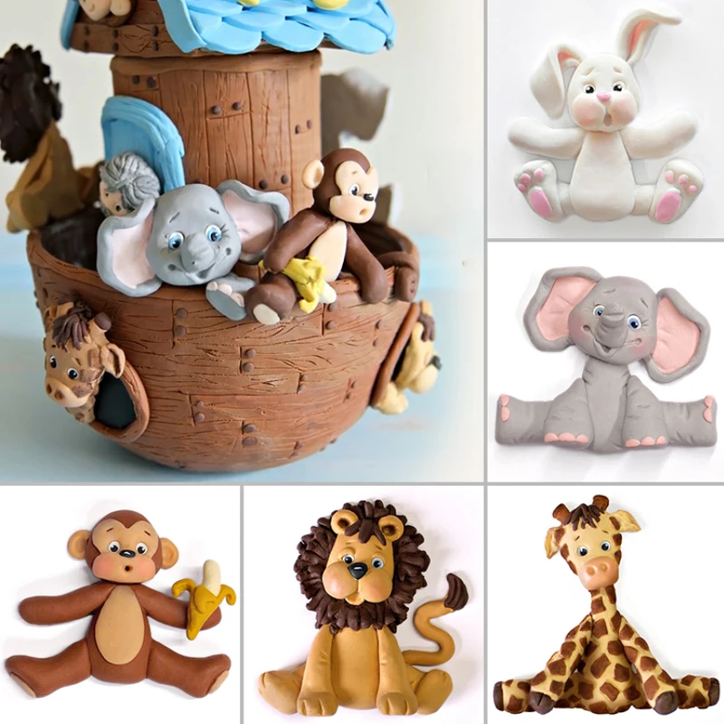 Animals Silicone Mold Fondant Cake Mould Cake Decorating Tools Giraffe Lion Monkey Elephant Sugar Buttons Gumpaste Sugarcraft
Animals Silicone Mold Fondant Cake Mould Cake Decorating Tools Giraffe Lion Monkey Elephant Sugar Buttons Gumpaste Sugarcraft