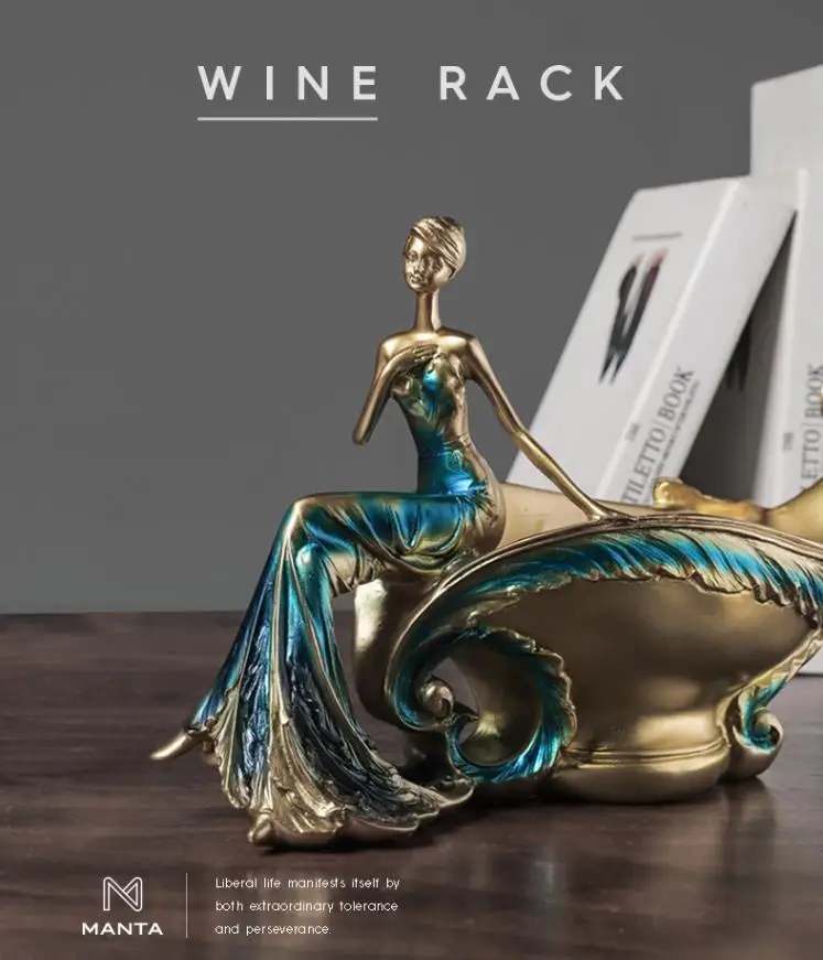 Creative wine rack character decoration modern home living room cabinet wine cabinet desktop decoration decoration wine holder
Creative wine rack character decoration modern home living room cabinet wine cabinet desktop decoration decoration wine holder