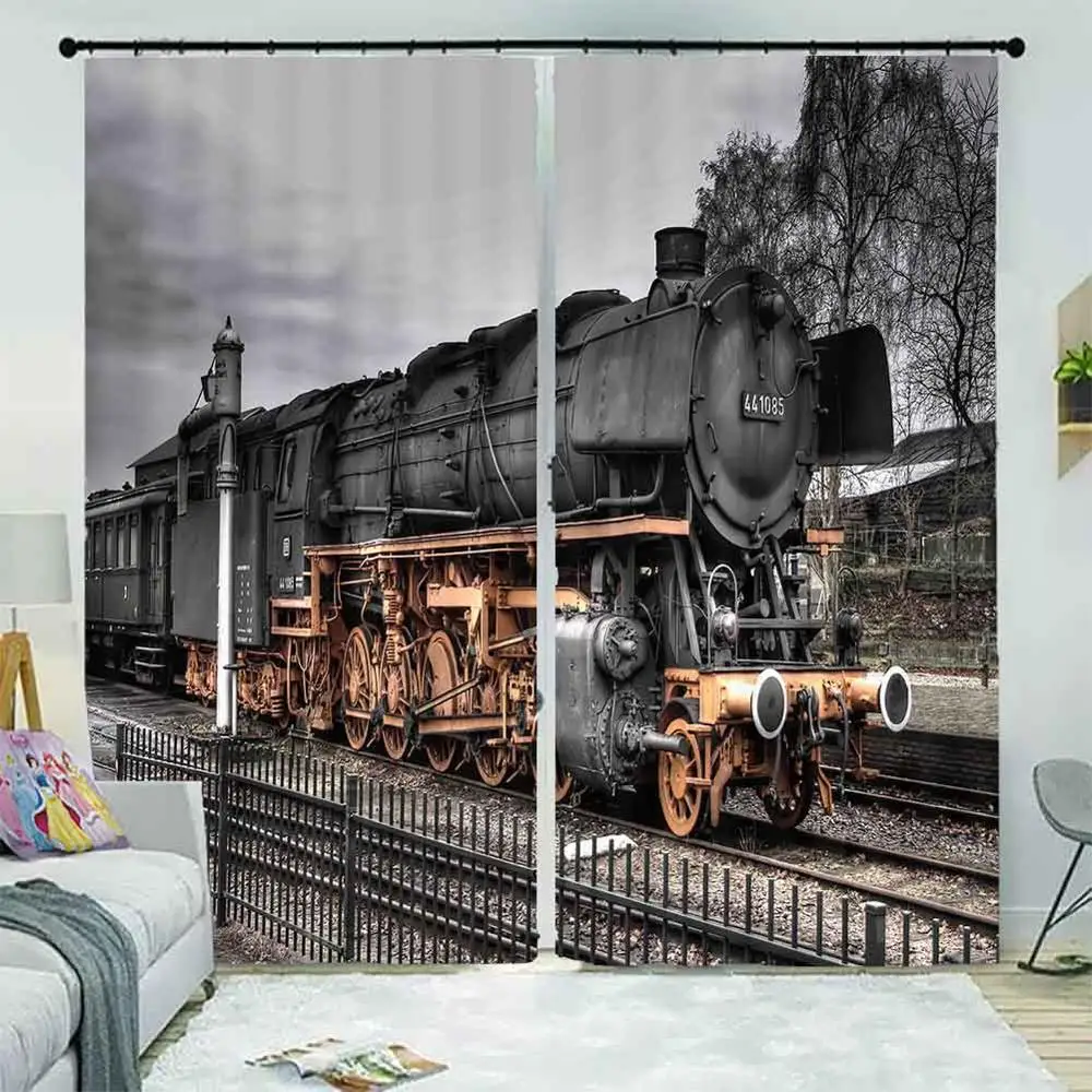 Custom Train Curtain 3D Curtain Luxury Blackout Window Curtain Living Room Bedroom Simple Curtain Design
Custom Train Curtain 3D Curtain Luxury Blackout Window Curtain Living Room Bedroom Simple Curtain Design