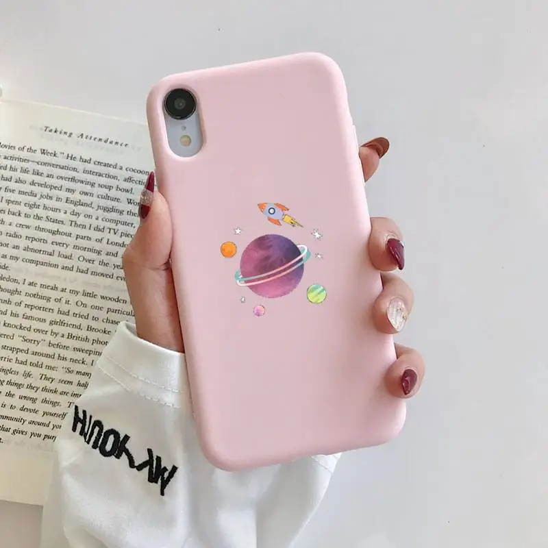 Cute planet Phone Case Phone Case For iphone 11 Pro Max X XS Max XR Solid Candy Color Shell For iPhone 7 8 6 6S Plus
Cute planet Phone Case Phone Case For iphone 11 Pro Max X XS Max XR Solid Candy Color Shell For iPhone 7 8 6 6S Plus
