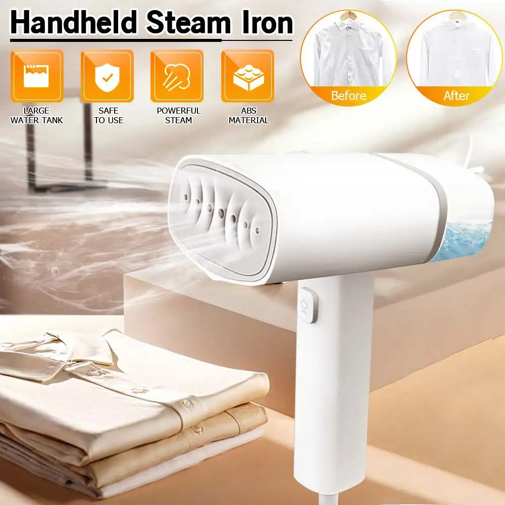 Portable Handheld 1200W Steam Electric Iron High Pressure Steam Secondary Heating Panel Garment Steamer for Laundry Steam Iron
Portable Handheld 1200W Steam Electric Iron High Pressure Steam Secondary Heating Panel Garment Steamer for Laundry Steam Iron