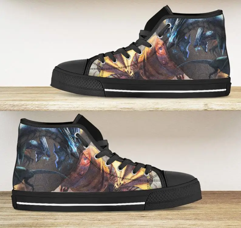 Custom Sneakers Hot Funny Men Anime Yu Gi Oh Monster Print PlimsolUnisexable Canvas Trends Comfortable Ultra Light Sports Shoes
Custom Sneakers Hot Funny Men Anime Yu Gi Oh Monster Print PlimsolUnisexable Canvas Trends Comfortable Ultra Light Sports Shoes
