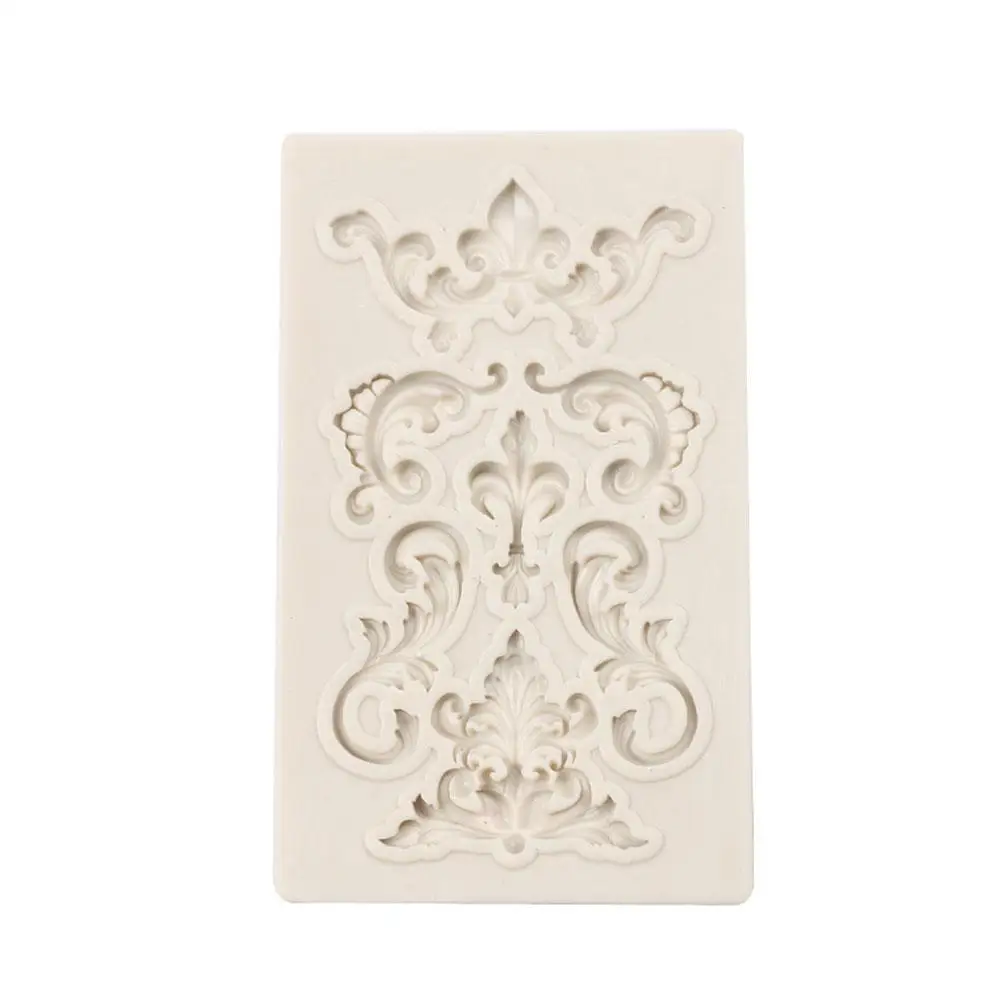 1PC New Silicone Mold European relief Vintage Lace Fondant Cake craft Shape Mould Tools Decorating Sugar Flowers
1PC New Silicone Mold European relief Vintage Lace Fondant Cake craft Shape Mould Tools Decorating Sugar Flowers