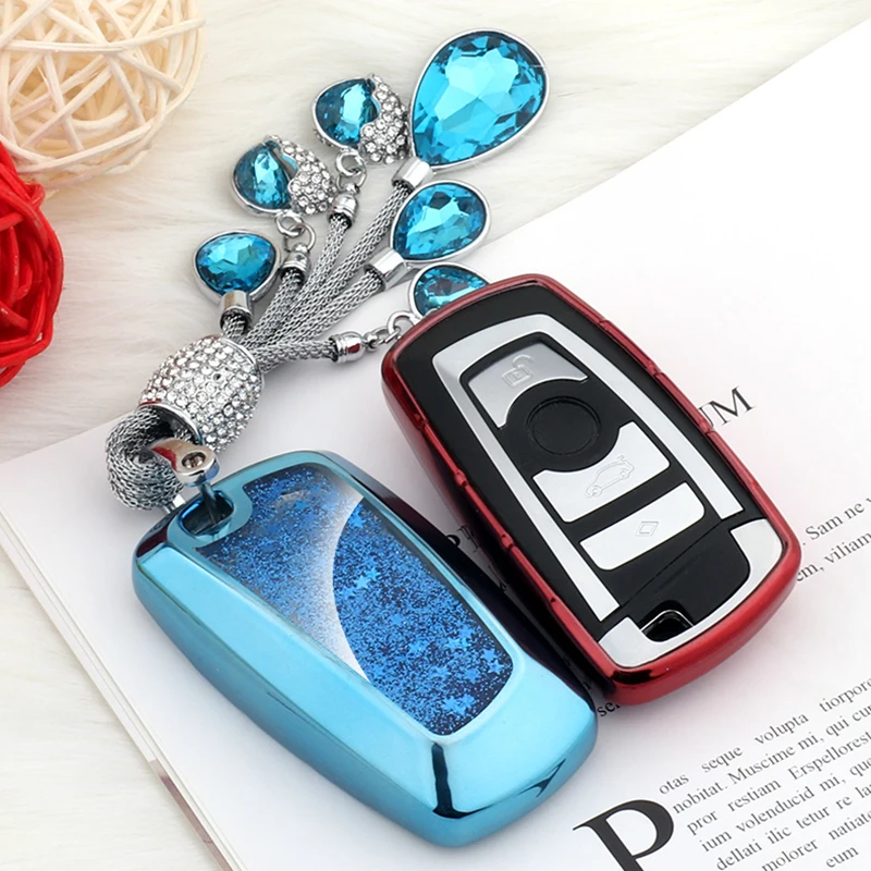 Car Key Case Cover for BMW 520 525 f30 f10 F18 118i 320i 1 3 5 7 Series X3 X4 M3 M4 M5 Quicksand Soft TPU Protection Key Shell
Car Key Case Cover for BMW 520 525 f30 f10 F18 118i 320i 1 3 5 7 Series X3 X4 M3 M4 M5 Quicksand Soft TPU Protection Key Shell