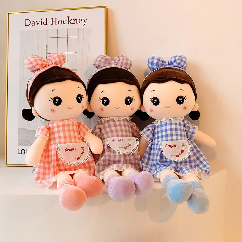 40-110CM Lovely Giant Girls with Apron Skirt Plush Toys Stuffed Dolls Soft Pillow for Kids Birthday Girls Valentine Gifts
40-110CM Lovely Giant Girls with Apron Skirt Plush Toys Stuffed Dolls Soft Pillow for Kids Birthday Girls Valentine Gifts
