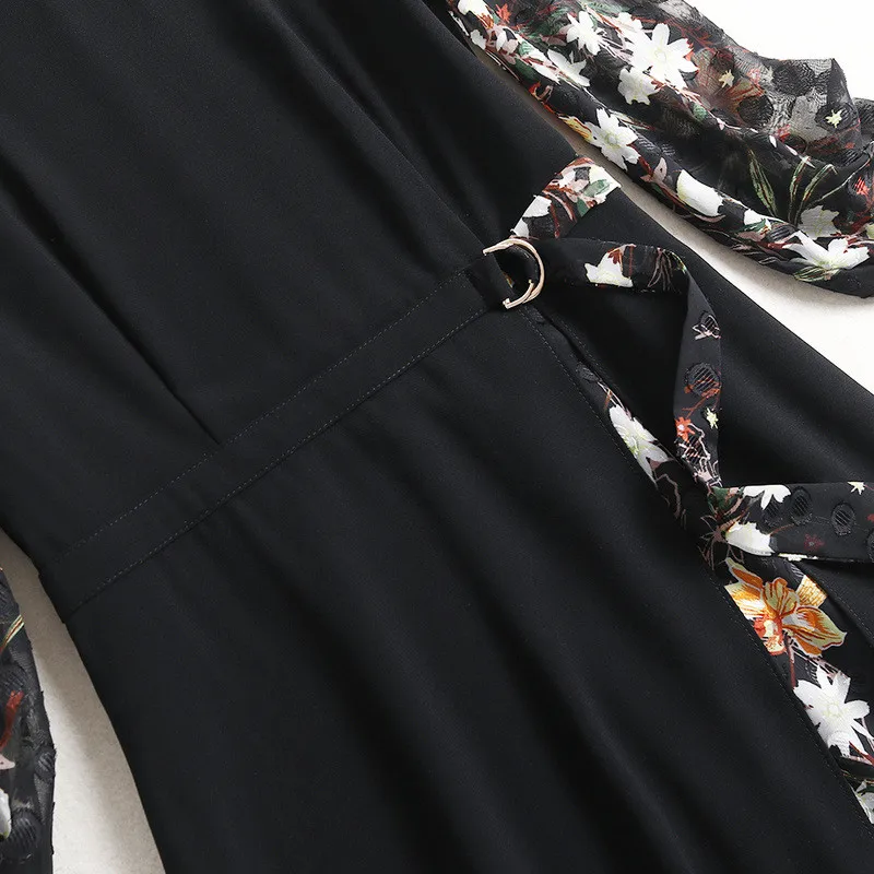 Europe Fashion Woman Clothes 2021 Spring Designers Floral Print Patchwork Dress Vintage Festa Plus Size Office Casual Robe Femme
Europe Fashion Woman Clothes 2021 Spring Designers Floral Print Patchwork Dress Vintage Festa Plus Size Office Casual Robe Femme