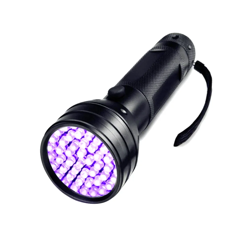 Handheld 51LED LED UV Flashlight Aluminum Ultraviolet Flashlight Waterproof Inspection Light Pet Urine Stains Detector
Handheld 51LED LED UV Flashlight Aluminum Ultraviolet Flashlight Waterproof Inspection Light Pet Urine Stains Detector