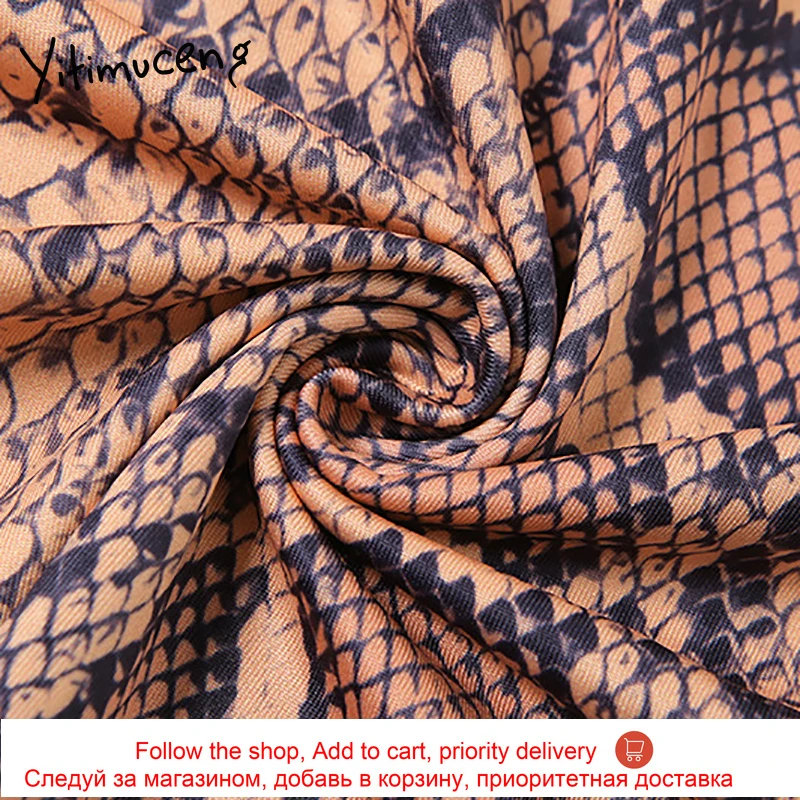 Yitimuceng Print Bandage Dresses Women Hollow Out Sexy Spaghetti Strap Sleeveless Brown Dress Summer 2021 Fashion New Club Party
Yitimuceng Print Bandage Dresses Women Hollow Out Sexy Spaghetti Strap Sleeveless Brown Dress Summer 2021 Fashion New Club Party