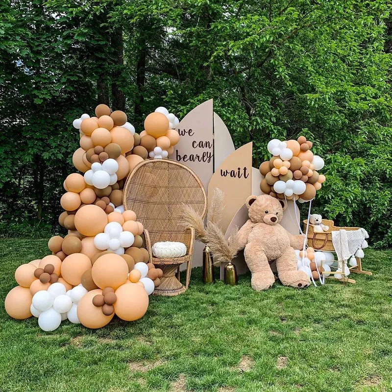 130pcs Brown Balloons Arch Kit Cream Peach Nude Latex Balloon Garland Engagement Anniversary Baby Shower Party Decor Supplies
130pcs Brown Balloons Arch Kit Cream Peach Nude Latex Balloon Garland Engagement Anniversary Baby Shower Party Decor Supplies