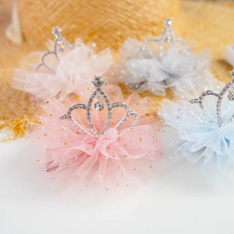 Children's Crown Barrettes Side Clip Birthday Headdress Mesh Princess Series Girl Hairpin Snap Hair Clips Hair Clips for Girls
Children's Crown Barrettes Side Clip Birthday Headdress Mesh Princess Series Girl Hairpin Snap Hair Clips Hair Clips for Girls