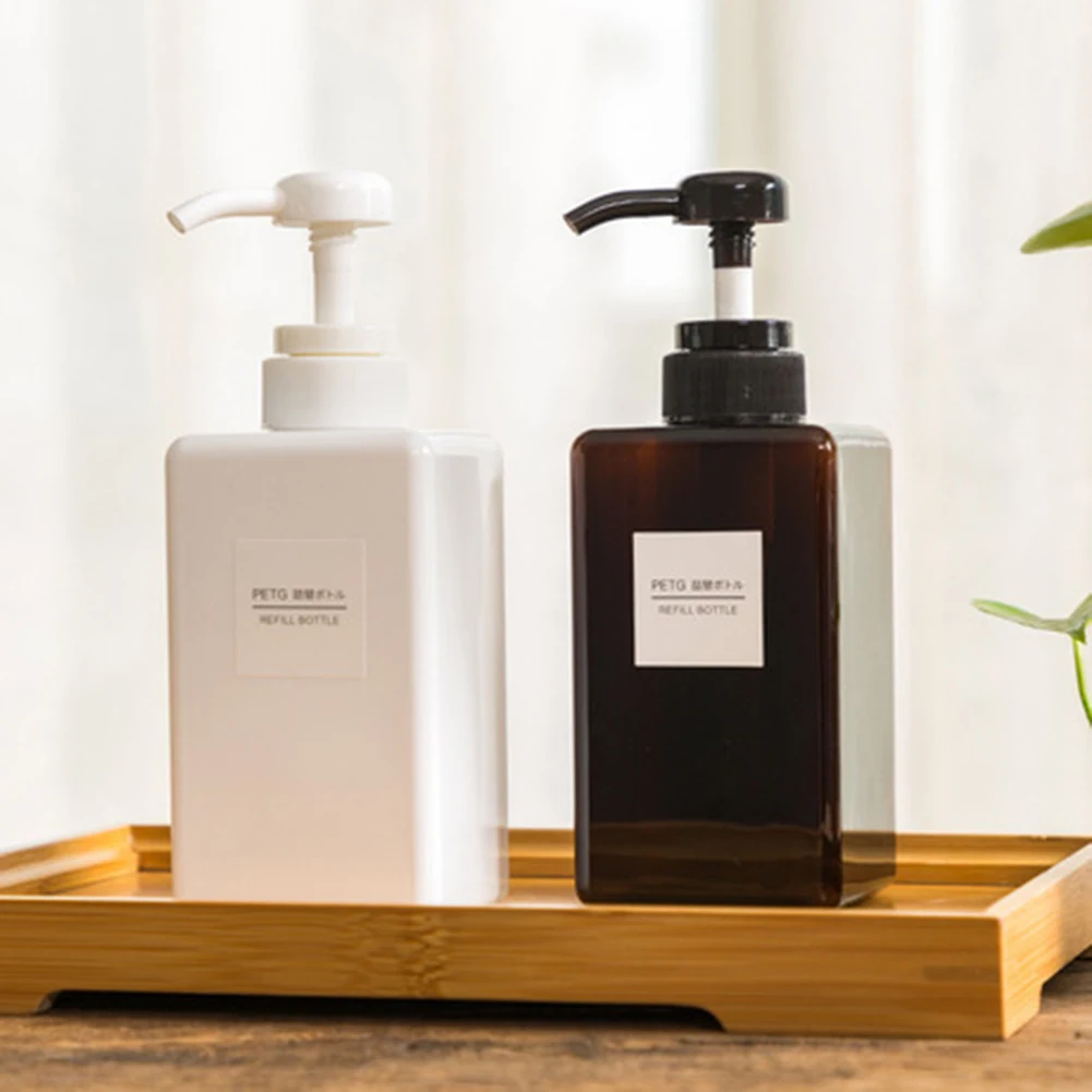 250ml 450ml 650ml Empty Shampoo Bottles Plastic Pump Bottles Refillable Liquid Lotion Cosmetics Shampoo Bottl With Pumping Head
250ml 450ml 650ml Empty Shampoo Bottles Plastic Pump Bottles Refillable Liquid Lotion Cosmetics Shampoo Bottl With Pumping Head