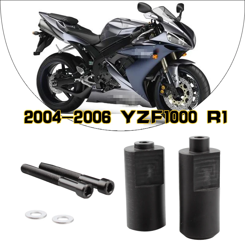 Motorcycle Black Frame Sliders Falling Protection For Yamaha YZF R1 YZFR1 YZF-R1 YZF1000 2004 2005 2006 04 05 06
Motorcycle Black Frame Sliders Falling Protection For Yamaha YZF R1 YZFR1 YZF-R1 YZF1000 2004 2005 2006 04 05 06