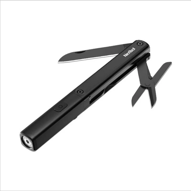 Xiaomi NexTool 3 в 1 многофункциональные инструменты в форме ручки фонарик ножницы нож USB зарядка для дома и офиса инструменты для улицы
Xiaomi NexTool 3 в 1 многофункциональные инструменты в форме ручки фонарик ножницы нож USB зарядка для дома и офиса инструменты для улицы