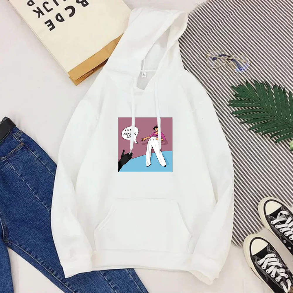 Vintage Hoodie I'm Not Ever Going Back Print Plus Size Hoodies Fall 2021 Korean Tops TPWK Sweatshirt Men Kawaii
Vintage Hoodie I'm Not Ever Going Back Print Plus Size Hoodies Fall 2021 Korean Tops TPWK Sweatshirt Men Kawaii