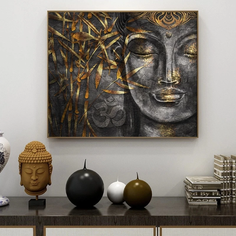 Abstract Buddhism Posters and Prints Wall Art Canvas Painting Buddhist Mood Pictures for Living Room Home Buddha Decoration
Abstract Buddhism Posters and Prints Wall Art Canvas Painting Buddhist Mood Pictures for Living Room Home Buddha Decoration