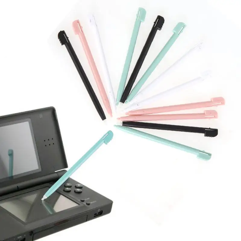 

12Pcs Color Touch Screen Stylus Pen Game Console Pen for Nintendo NDS DS Lite For DSL NDSL Game 2pcs Black for 3DS XL / LL