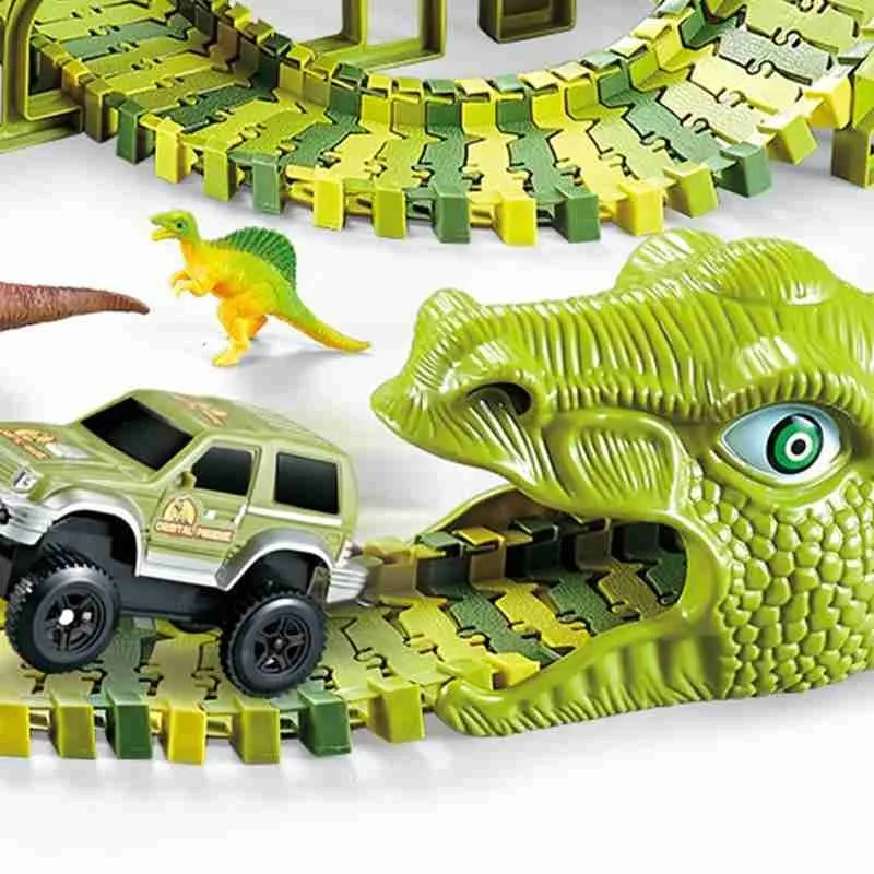 Dinosaur Railway Car toy Racing car DIY dinosaur Toys Educational For Boys Railway Flexible Children Model Figu L7X5
Dinosaur Railway Car toy Racing car DIY dinosaur Toys Educational For Boys Railway Flexible Children Model Figu L7X5