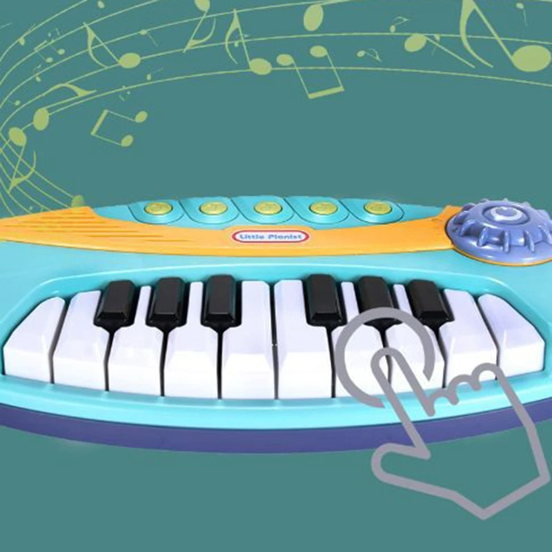 Electronic Organ Music Keyboard for Little Kids My First Piano Toy with Lights and Music for Children Ages 18 Months+
Electronic Organ Music Keyboard for Little Kids My First Piano Toy with Lights and Music for Children Ages 18 Months+