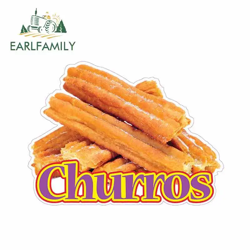 EARLFAMILY 13cm x 9.6cm for Churros Concession Restaurant Food Car Stickers Vinyl JDM Waterproof RV VAN Fine Decal 3D Graphics
EARLFAMILY 13cm x 9.6cm for Churros Concession Restaurant Food Car Stickers Vinyl JDM Waterproof RV VAN Fine Decal 3D Graphics