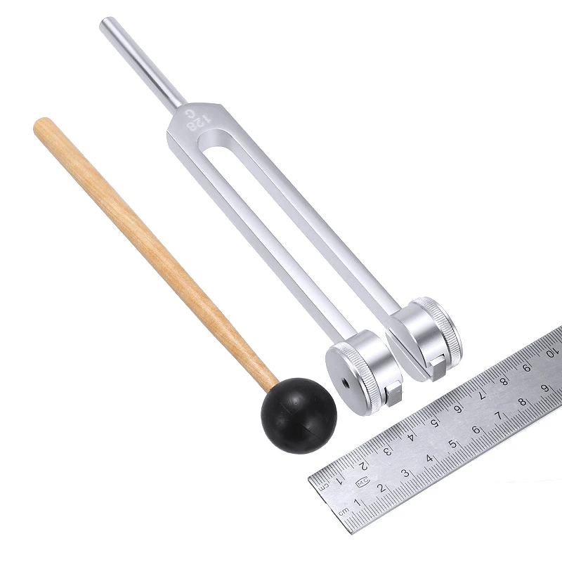 1 Set 128HZ Frequency Tuning Fork Medical Tuning Fork Chakra Hammer Ball Diagnostic Health Care Tool for Testing Patient Hearing
1 Set 128HZ Frequency Tuning Fork Medical Tuning Fork Chakra Hammer Ball Diagnostic Health Care Tool for Testing Patient Hearing