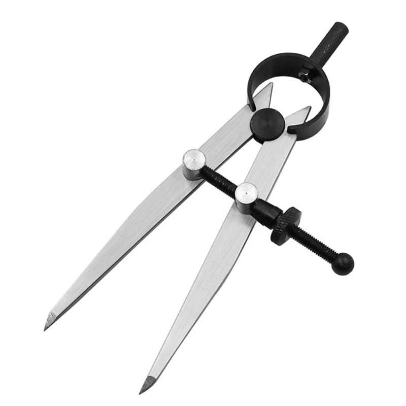 Adjustable Leather Compass Lockable Carbon Steel Divider Wing Creaser DIY Gauge
Adjustable Leather Compass Lockable Carbon Steel Divider Wing Creaser DIY Gauge