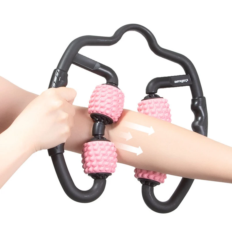 NEW U Shape Trigger Point Massage Roller for Arm Leg Neck Muscle Tissue for Fitness Gym Yoga Pilates Sports 4 Wheel
NEW U Shape Trigger Point Massage Roller for Arm Leg Neck Muscle Tissue for Fitness Gym Yoga Pilates Sports 4 Wheel