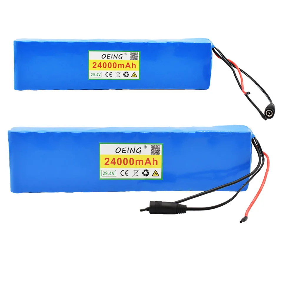 7S4P 24V li-ion battery pack 29.4v 24Ah electric bicycle motor ebike scooter 18650 lithium rechargeable batteries 24Ah+Charger
7S4P 24V li-ion battery pack 29.4v 24Ah electric bicycle motor ebike scooter 18650 lithium rechargeable batteries 24Ah+Charger