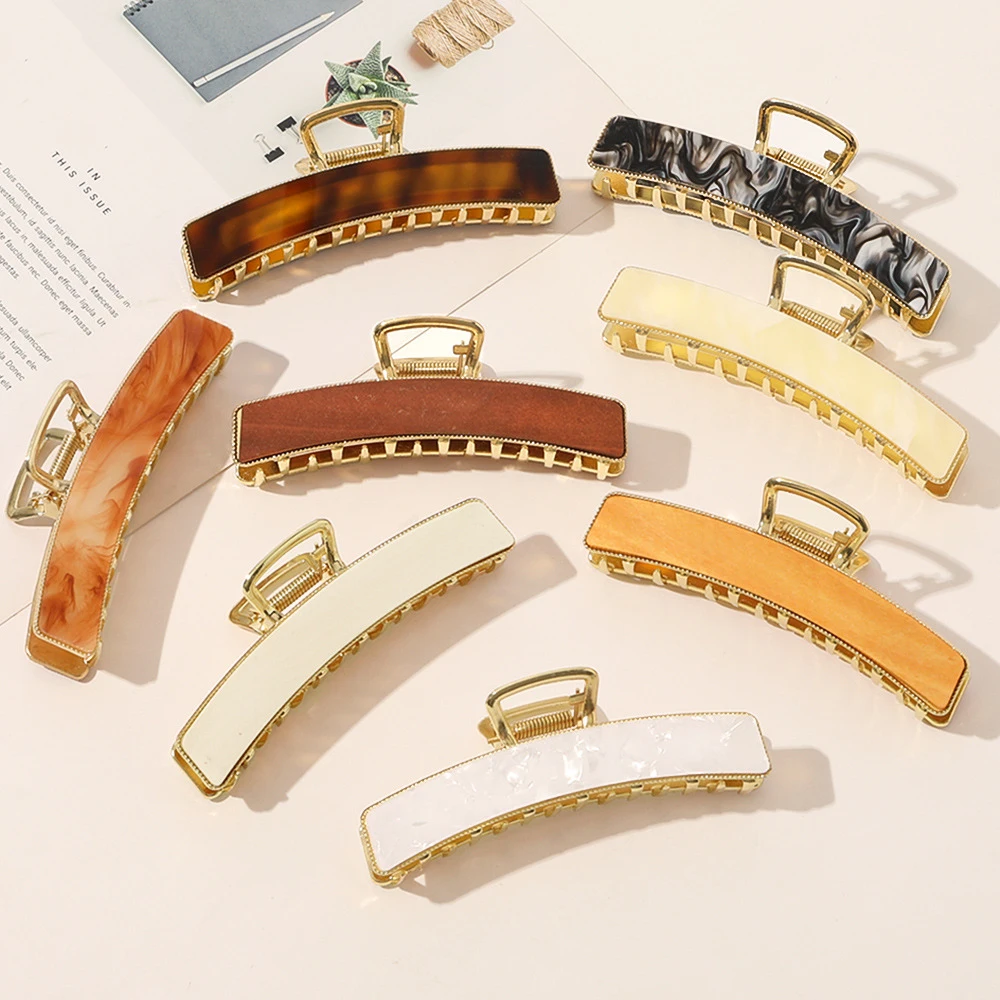 1Pc Korean Solid Hair Claws Elegant Clear Acrylic Hair Clips Hairpins Barrette Headwear for Women Girls Hair Accessories Gifts
1Pc Korean Solid Hair Claws Elegant Clear Acrylic Hair Clips Hairpins Barrette Headwear for Women Girls Hair Accessories Gifts