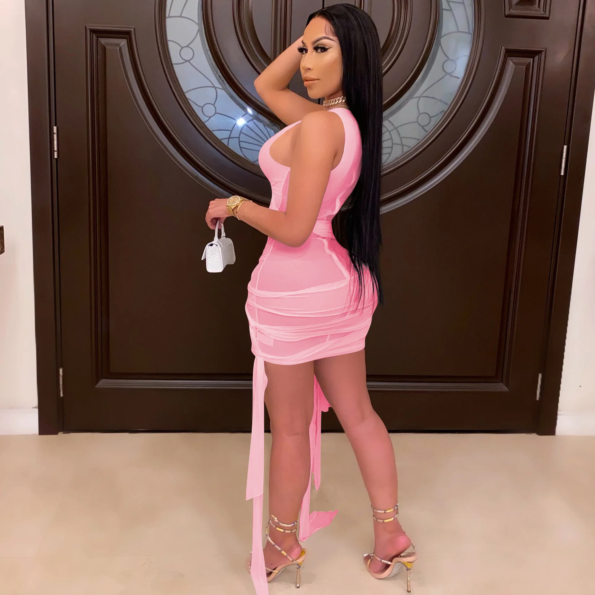 2021 Sexy Mesh Sheer Two Piece Set Summer Clothes for Women Crop Top and Mini Skirt Suits Vacation Club Outfits Matching Sets
2021 Sexy Mesh Sheer Two Piece Set Summer Clothes for Women Crop Top and Mini Skirt Suits Vacation Club Outfits Matching Sets