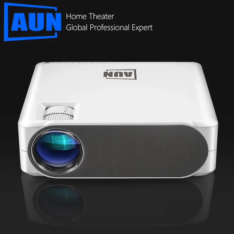 Проектор AUN AKEY6 S Full HD 6800 лм 1920x1080P Android 6 0 Wi-Fi VGA для тренажерного зала видеопроектор