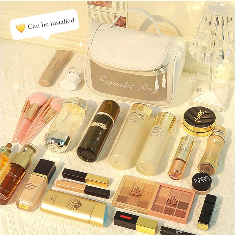 Travel Cosmetic Storage Bag Large-capacity Shopping Portable Organizer Bathroom Waterproof Toiletry Makeup Bag Simple Fashion
Travel Cosmetic Storage Bag Large-capacity Shopping Portable Organizer Bathroom Waterproof Toiletry Makeup Bag Simple Fashion